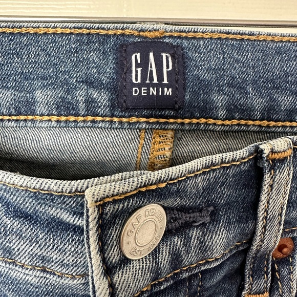 GAP Denim True Skinny Blue Jeans Size 28 Regular - Picture 4 of 10
